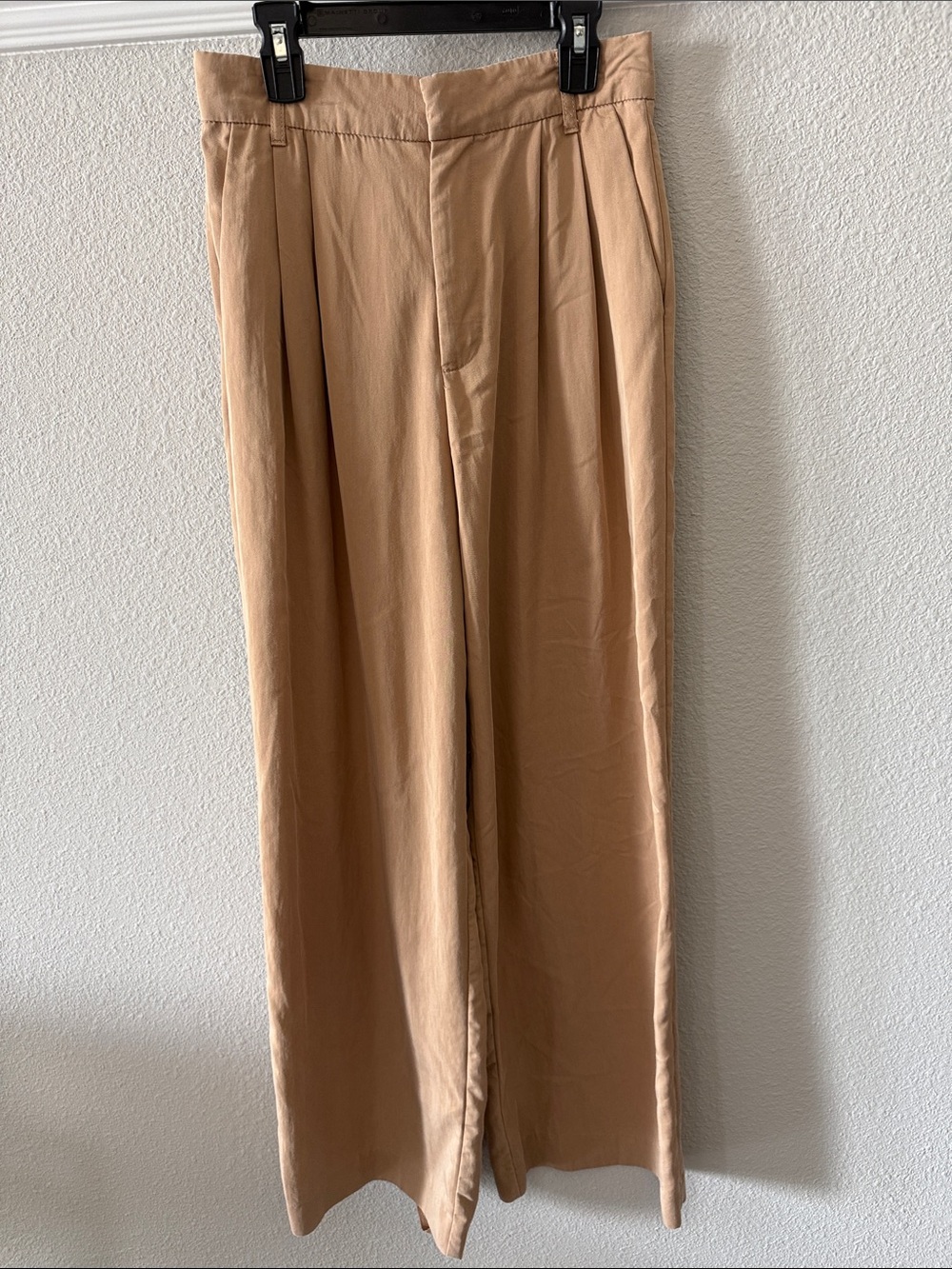 ZARA Beige Pleated Pants